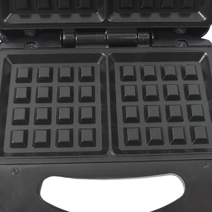 Sandwich Maker – Makes 2 Square Sandwiches, Non-Stick Plates, Easy to Clean