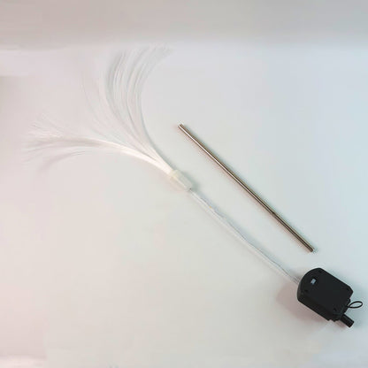 fiber-optic garden light