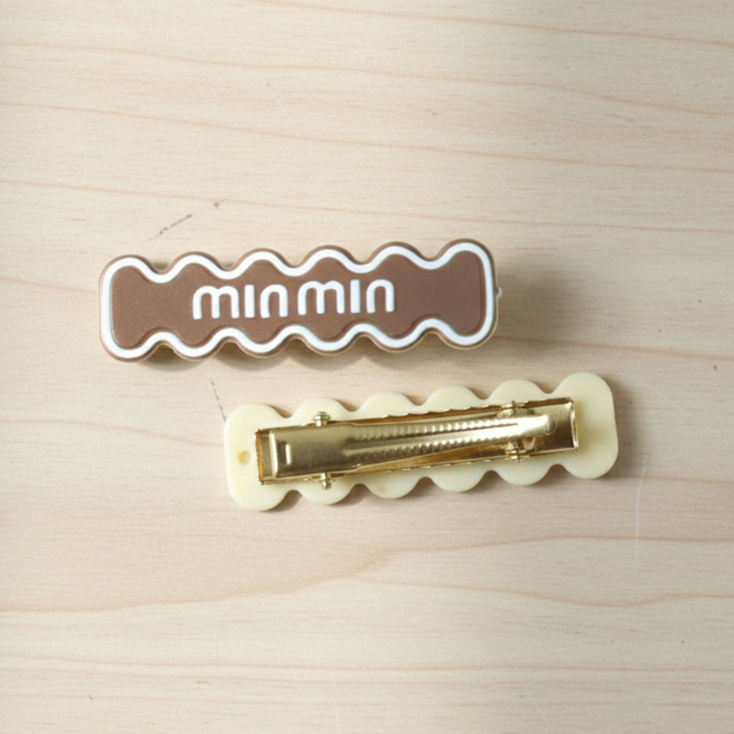 Stylish Wavy Design Fashion Hair Clips (2 Pc)